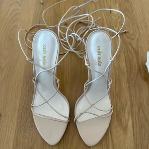 Cult Gaia Soleil Heel in Sand - Size US 9